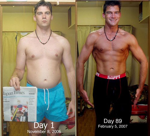 Before and After Weight Loss Men Pictures