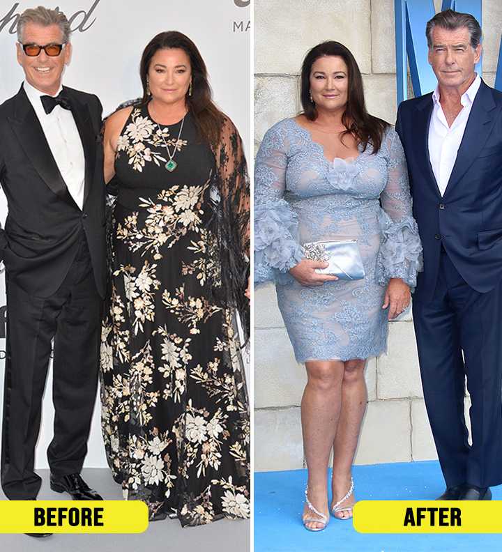Pierce Brosnan's wife's weight loss